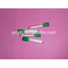 Sodium (Lithium)Heparin tubes (Green cap)